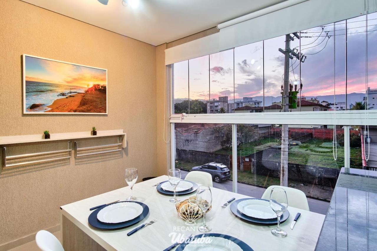 Apartamento Estudio Moderno, Com Churrasqueira, Wifi, Ac E Piscina, No Itagua Em Ubatuba, Recanto 113 Ubatuba