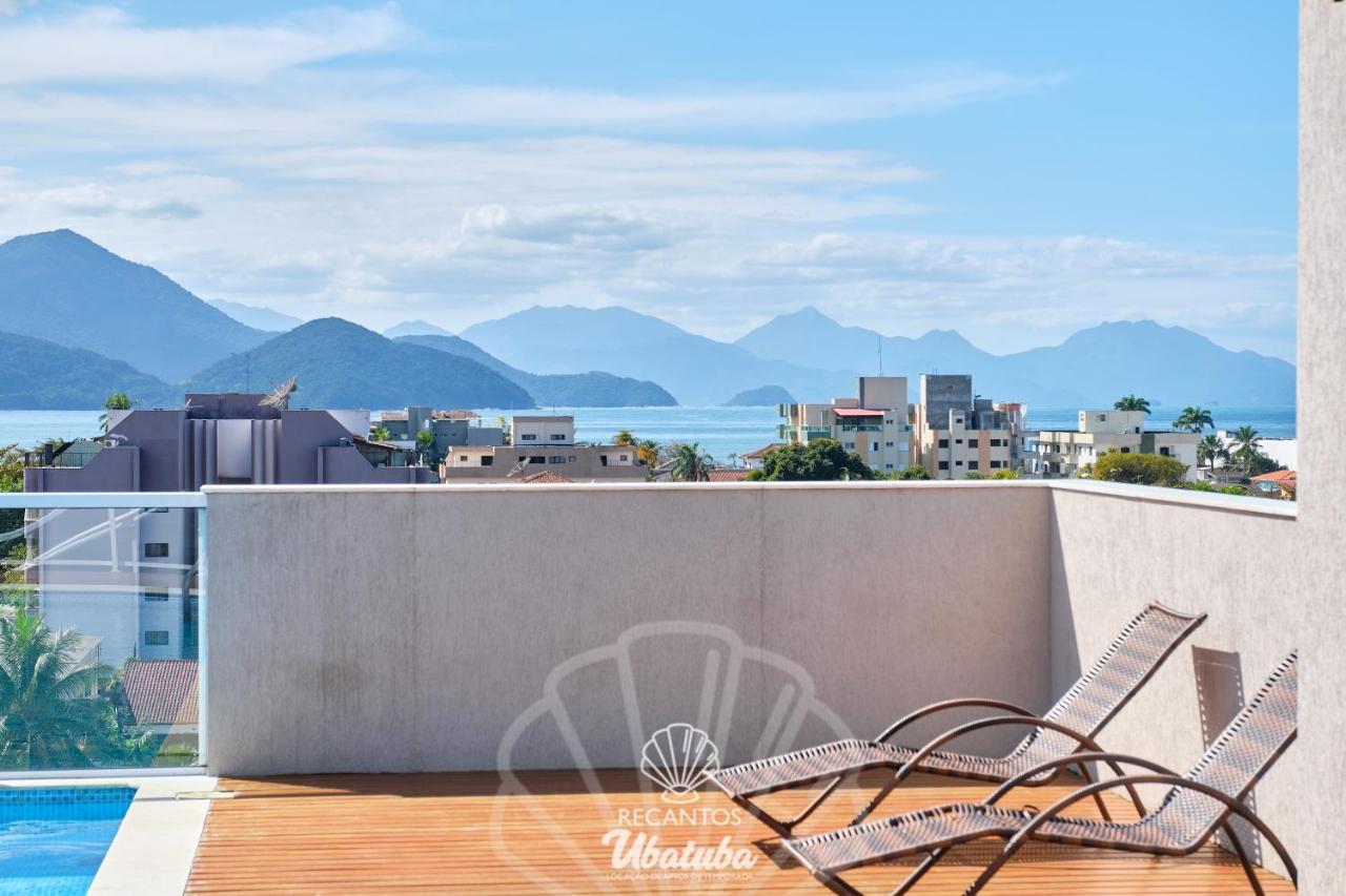 Apartamento Estudio Moderno, Com Churrasqueira, Wifi, Ac E Piscina, No Itagua Em Ubatuba, Recanto 113