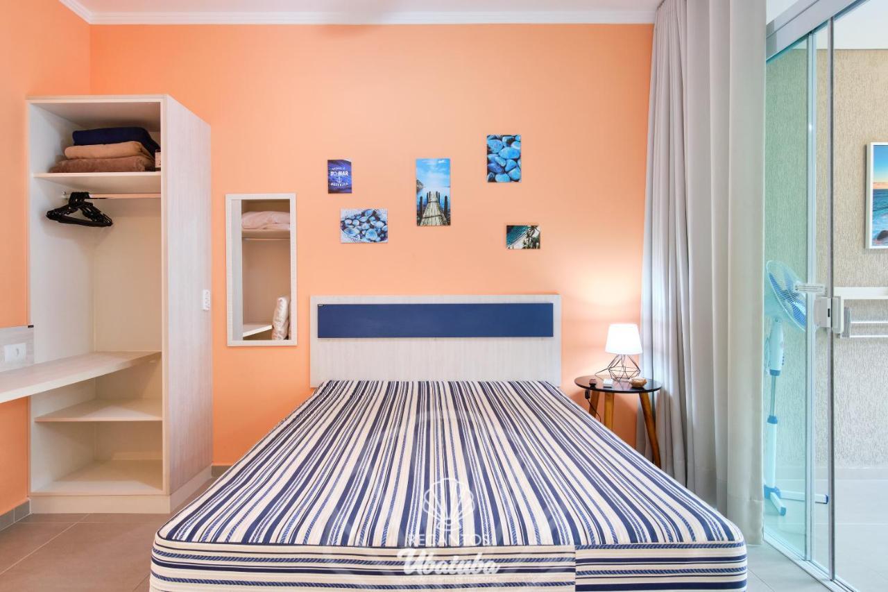 Estudio Moderno, Com Churrasqueira, Wifi, Ac E Piscina, No Itagua Em Ubatuba, Recanto 113 *