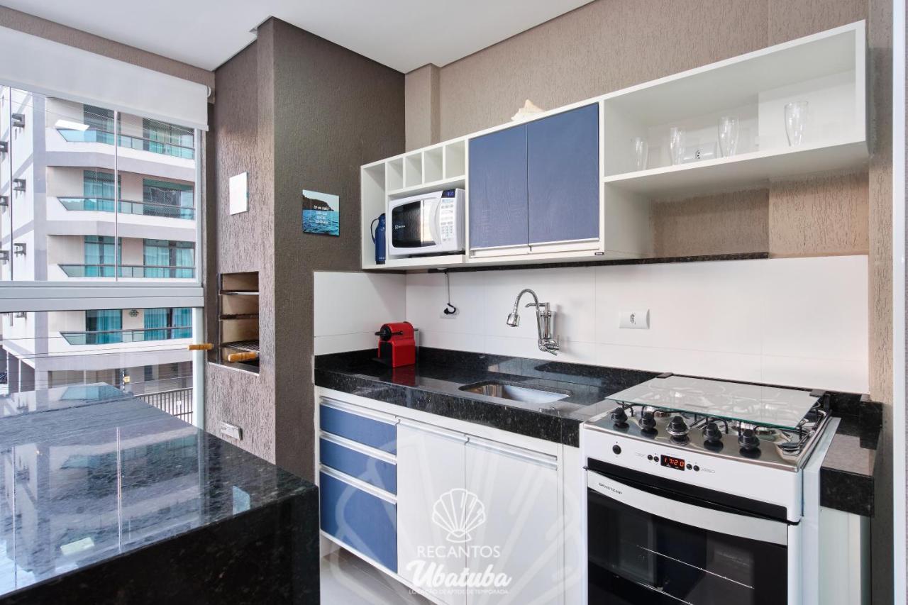 Apartamento Estudio Moderno, Com Churrasqueira, Wifi, Ac E Piscina, No Itagua Em Ubatuba, Recanto 113 Ubatuba