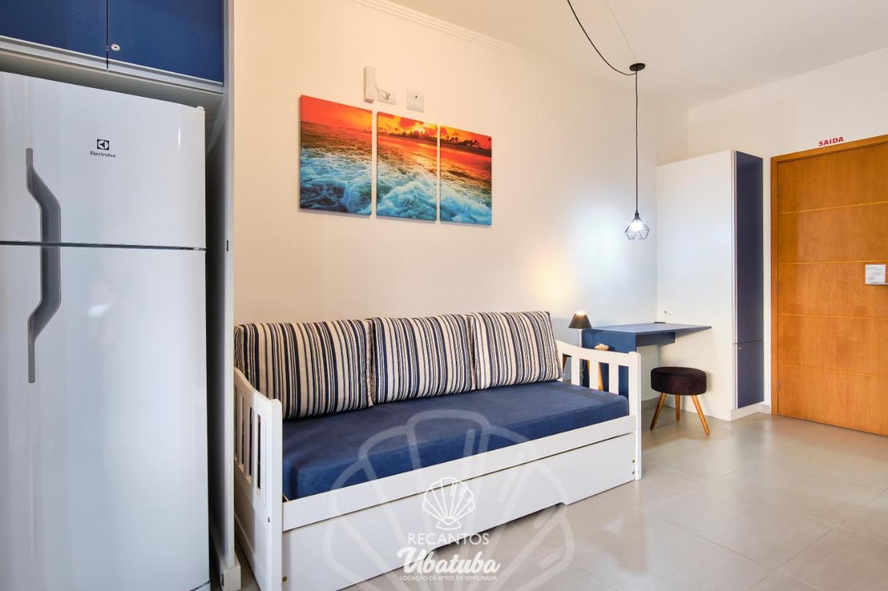 Estudio Moderno, Com Churrasqueira, Wifi, Ac E Piscina, No Itagua Em Ubatuba, Recanto 113 *
