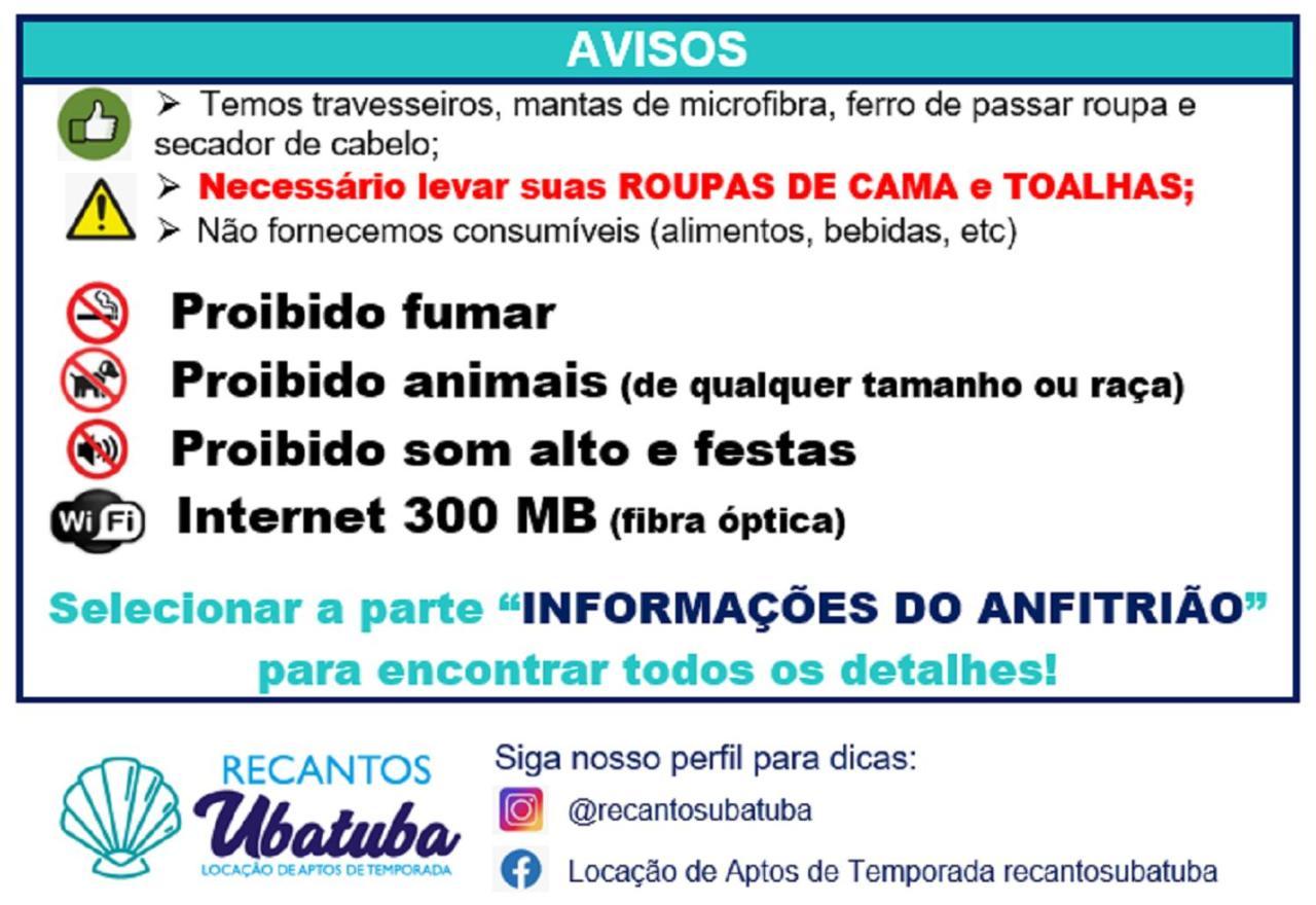 Estudio Moderno, Com Churrasqueira, Wifi, Ac E Piscina, No Itagua Em Ubatuba, Recanto 113 Apartamento